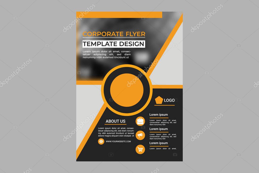 Flyer coloré pour un événement local avec typographies lisibles